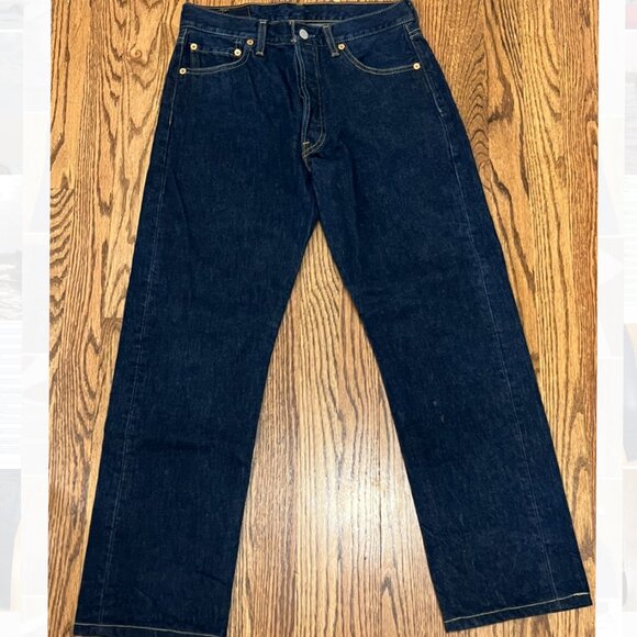 Levi's 501 Dark Wash Jeans - Picture 1 of 3